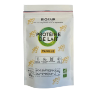 Protéine de lait bio vanille 200g