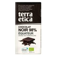 Chocolat noir bio 98% cacao Équateur 100gr