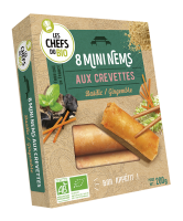 Mini-nems aux crevettes x8 200g