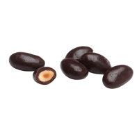 Amandes chocolat noir vrac 125 gr