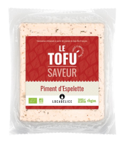 Tofu piment d'espelette ail 180g