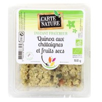 Salade de quinoa à la châtaigne