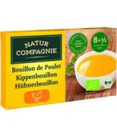 Bouillon Cube de poulet bio 8x11gr