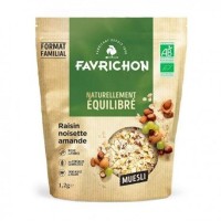 Muesli Raisin Noir & Amande 1,2kg