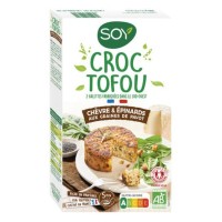 Croc Tofou Chèvre Épinard 2 x 100gr