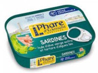 Sardines au tartare d'algues bio 135gr