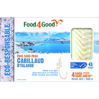 Pavé de cabillaud de Norvège MSC 500g