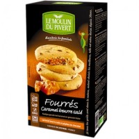 Biscuits fourrés Caramel beurre salé 175gr