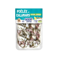 Poêlée de calamars citron gomasio 150g