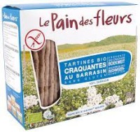 Biscottes Tartines craquantes bio sans sel 150gr