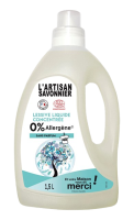 Lessive liquide concentrée sans allergène