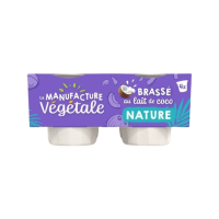 Dessert végétal coco nature 4x100g
