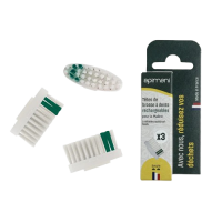 Têtes rechargeables souple x3