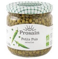 Petit pois extra fins 240gr net égoutté