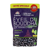 Eveil du Bouddha Açaï Fraise Banane 360gr