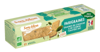 Biscuits farigraines chanvre et courge toastées