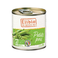 Petits pois bio 280gr net égoutté