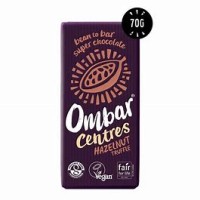 Chocolat noir bio fourré noisette et truffe 70gr