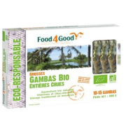 Gambas entières crues 500g