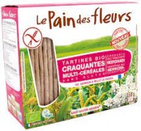 Biscottes Tartines craquantes multi-céréales 150gr