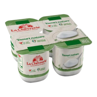 Yaourt chèvre nature 4x120g