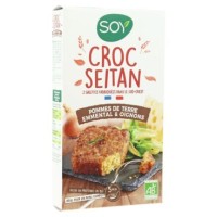 Croc Seitan Emmenthal 2 x 100gr