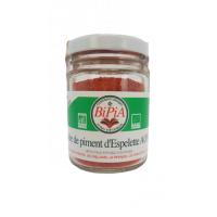 Piment d'Espelette en poudre 40gr