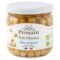 Pois chiches sans sel 230gr net égoutté