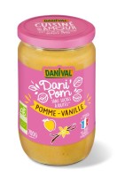 Compote Dani'Pom Pomme Vanille 700gr 