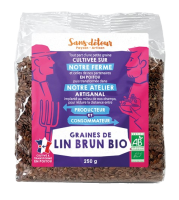 Graine de lin brun 250gr