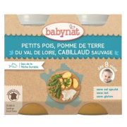 Pot Légumes Cabillaud 2x200g