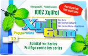 Chewing gum menthe poivrée
