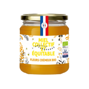 Miel de fleurs France crémeux 375g