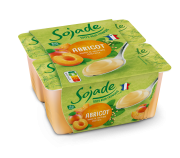 Yaourt de soja Abricot 4 x 100gr
