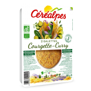 Galettes Courgette Curry 2x90g