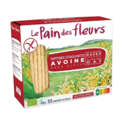 Biscottes Tartines craquantes bio à l'avoine allégées en sel 50gr