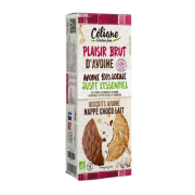 Biscuit avoine nappe chocolat au lait
