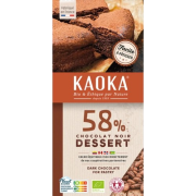 Chocolat noir pâtissier 58% 200g