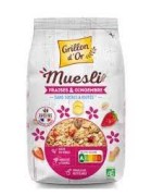 Muesli Fraise Gingembre sans sucre ajouté 500gr