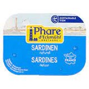 Sardines au naturel 135gr