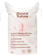 Ovales à démaquiller Coton bio x50
