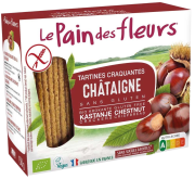 Biscottes Tartines craquantes bio Châtaigne 150gr