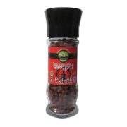Poivre rouge du Kampot en grain moulin 45gr