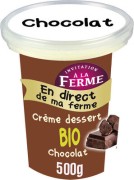 Crème dessert au chocolat 500gr