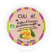 Cubes d'écorces de citron confits 150gr