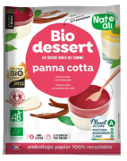 Bio dessert Panna cotta au sucre de canne 45gr