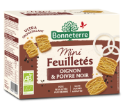 Biscuit salé feuilleté poivre oignon 100 G