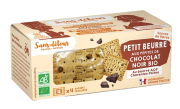 Petit beurre aux pépites de chocolat noir