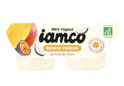Dessert mangue passion au lait de coco 200g