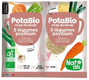 Potabio 5 légumes psyllium 2x8.5g
